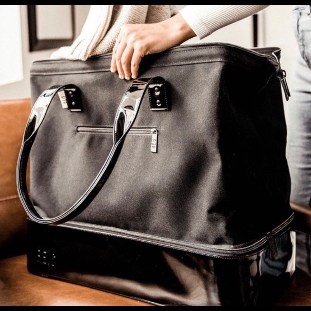 BEIS Black Travel Bag